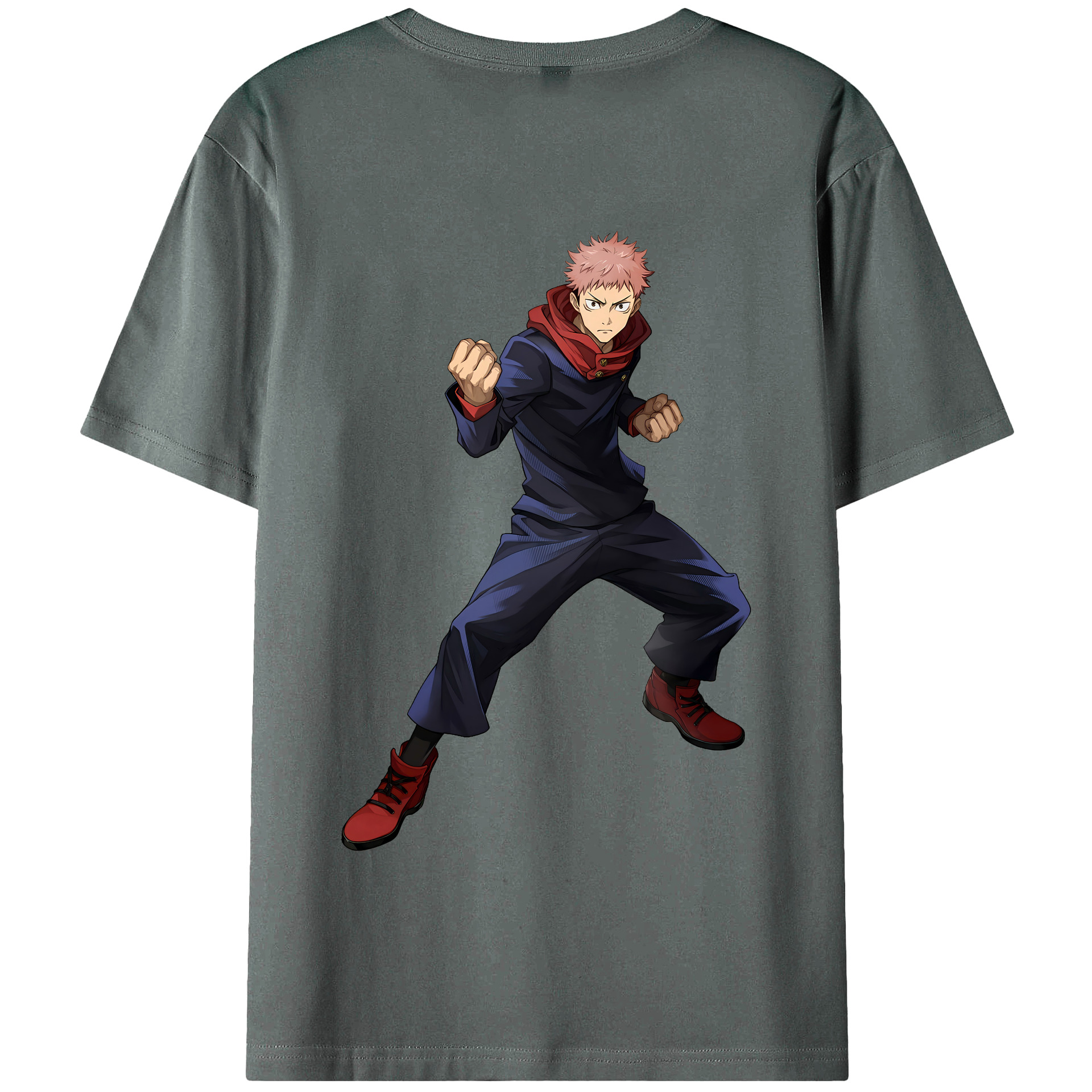 （画像用） 呪術廻戦 Jujutsu Kaisen 綿100％半袖Tシャツ（背面プリント）